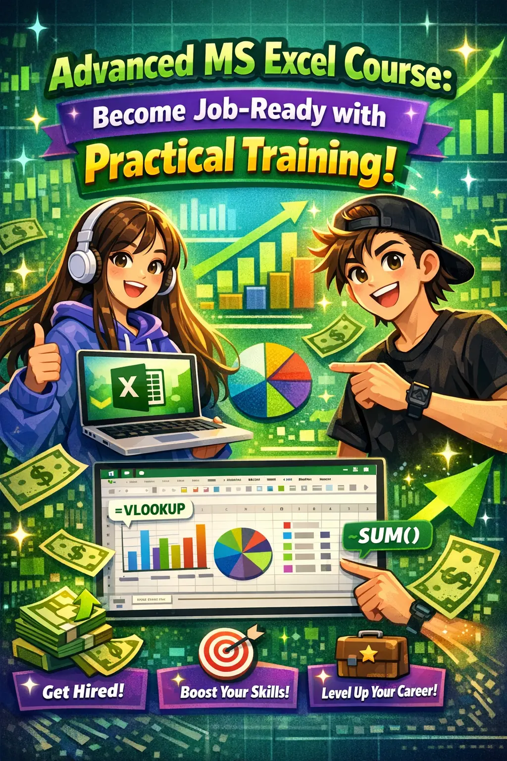 Advanced MS Excel Course: Become Job-Ready with Practical Training