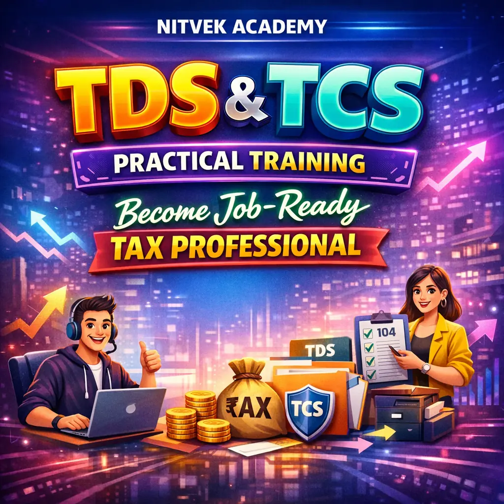 TDS & TCS Practical Training: Become Job-Ready Tax Professional